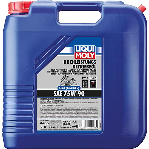 High-performance transmission oil LIQUI MOLY (GL4+) SAE 75W-90 20l canister