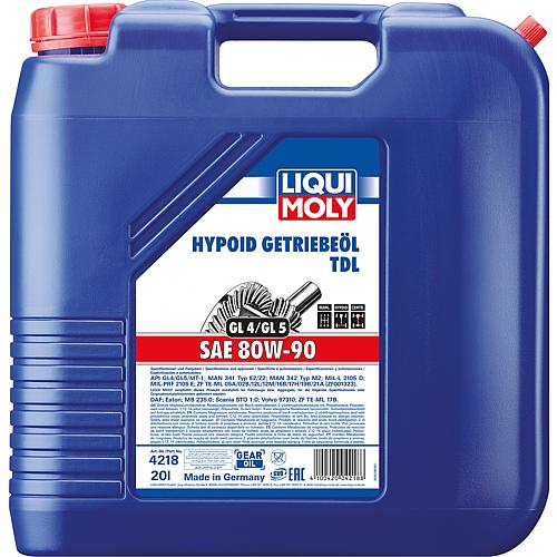 Hypoid gear oil (GL4/5) TDL SAE 80W-90 Standard 1