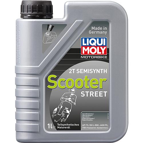 Huile moteur 2-temps LIQUI MOLY 2T Semisynth Scooter bidon 1l