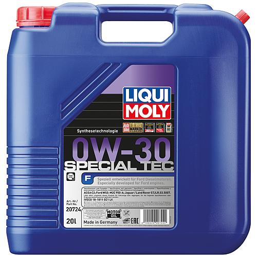 Low-viscosity engine oil LIQUI MOLY Special Tec F 0W-30, 20l canister