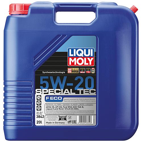 Huile moteur roulement LIQUI MOLY Special Tec F ECO 5W-22, bidon 20l