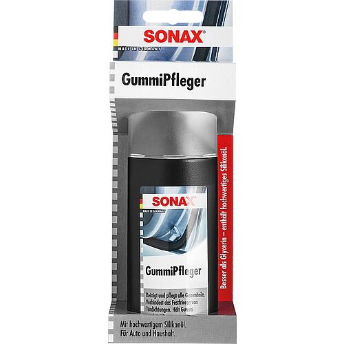 Gummipfleger SONAX Anwendung 1