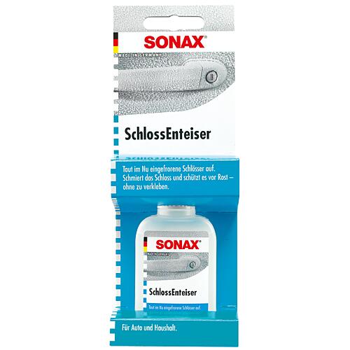 SONAX lock de-icer 50ml dosing bottle in folding box