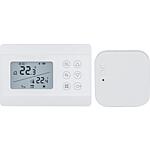 Thermostat d'ambiance sans fil digital Silver Type CR/RF S