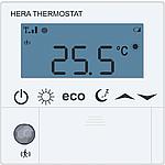 Thermostat ambiant radio Hera (Hera Quattro ou Hera Octo requis)