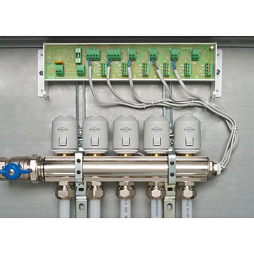 Control distributor for thermal actuators, ASV-230 model, basic Anwendung 2