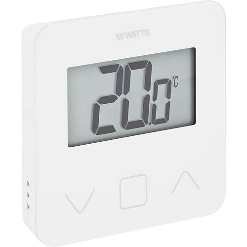 Funkthermostat mit Glas- Touchscreen BT-D03-RF-GT Watts Vision