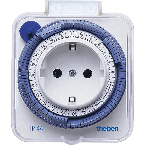 Theben timer 26 IP 44 white 24 hour / showerproof