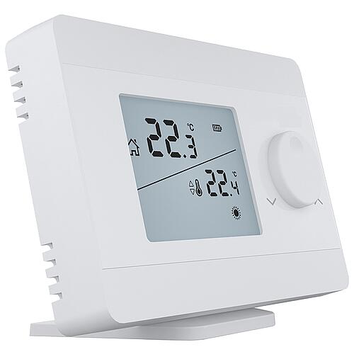 Room thermostat Digital Silver type TA S Anwendung 1