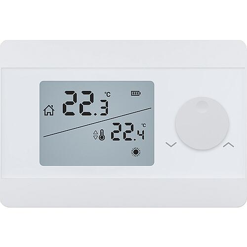 Room thermostat Digital Silver type TA S Standard 1