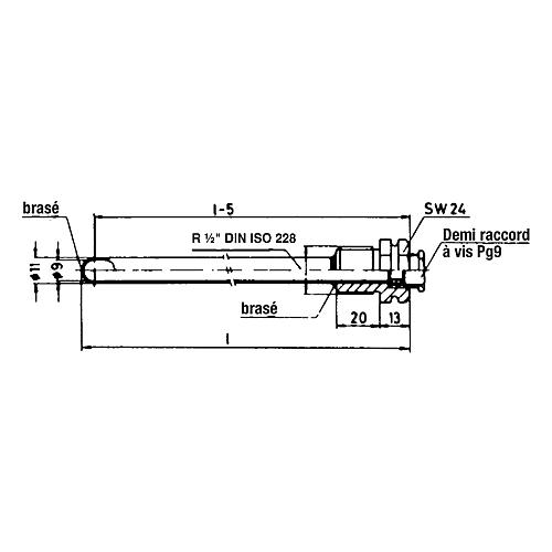 Tuyau protecteur Standard 4