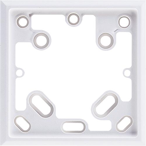 Cadre plastique ARA 1 E convient pour thermostat à l'horloge easy 2, easy 3, easy lim  Standard 1