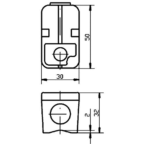 JUMO pipe contact sensor PT 100 