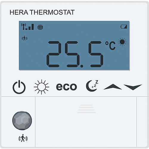 Thermostat d'ambiance sans fil Hera, piles