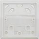 Plaque d'adaptation pour thermostat d'ambiance RAM 701, - RAM 708