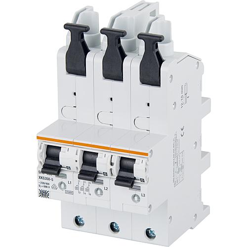 Main circuit breaker (SH), 3-pin, E50, 400V Busbar mounting