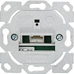 Connection socket AMJ45 8 K Up/0 cat. 6A(IEC) without central plate, 1 piece