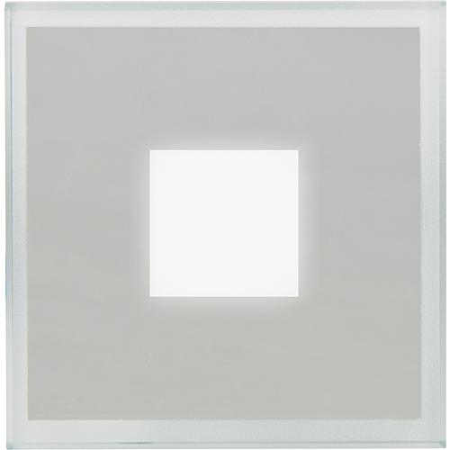 Einbauleuchte Brillanza BZK/LU/BI, 12V, Glas, 75x75x14mm