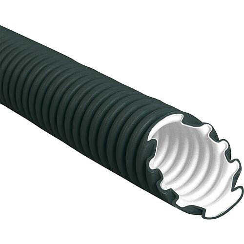 Tube ondule plastique NW20 easy 320N, noir, rouleau de 100m