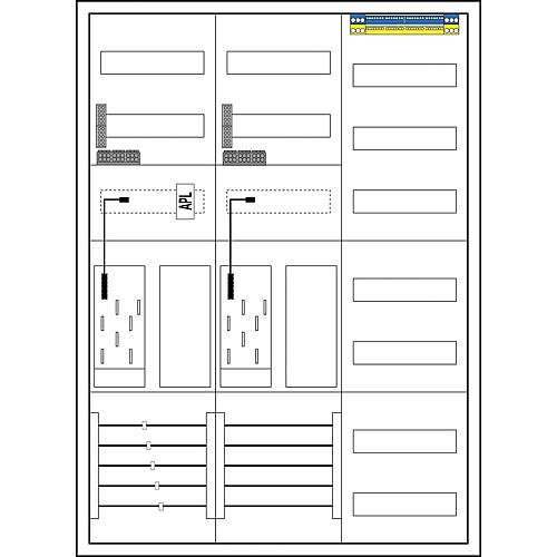 Armoire complète EHZ61A-DS Standard 1