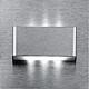 Recessed wall light Mago MG2/ST/BI, 12V, steel, 73x73x33mm