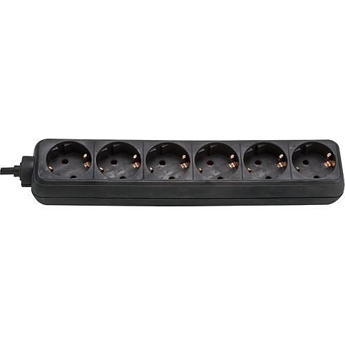 6-way socket strip Standard 1