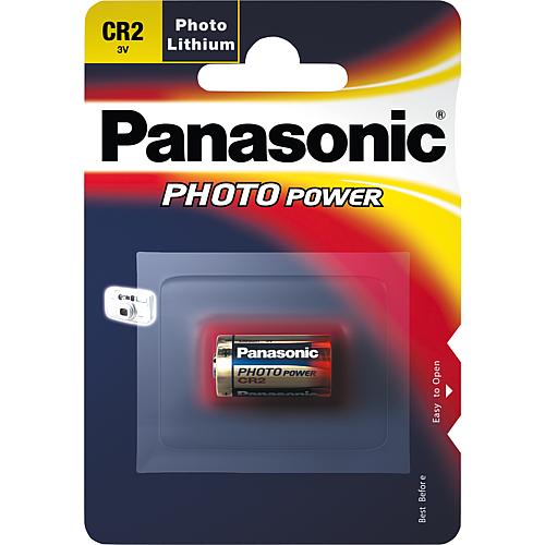 Piles appareil photo Panasonic Lithium CR-2 Standard 1