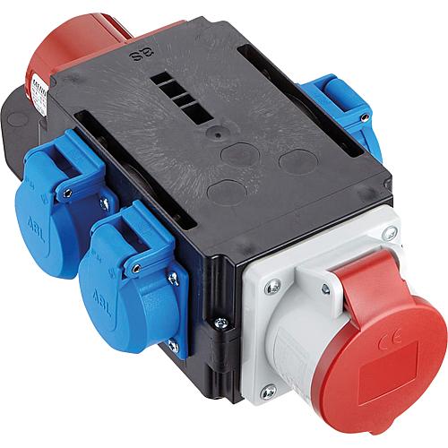 CEE compact distributor 400 V/230 V Standard 1