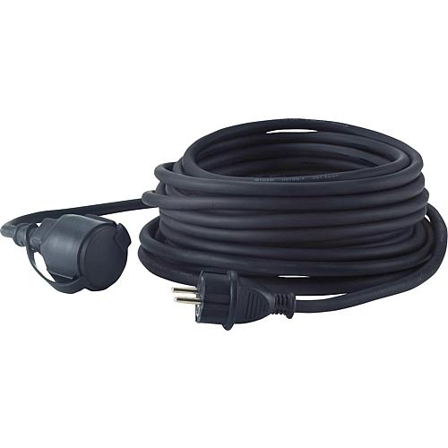 IP44 rubber extension cable, 5/10/25 metres