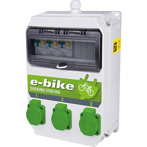 E-bike charging station, 3 sockets Standard 1