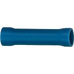 Crimp butt terminal, blue, insulated