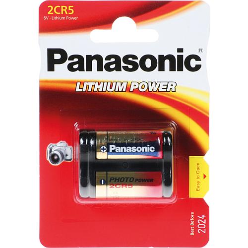 Camera battery Lithium 2CR-5MEP, 6 V 34 x 17 x 45mm 1 off