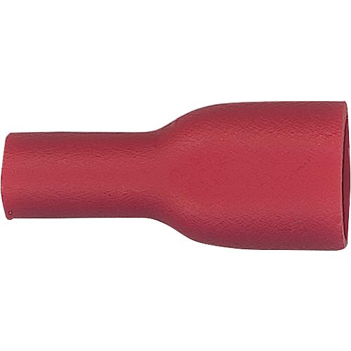 Female crimp, red, full insulated Standard 1