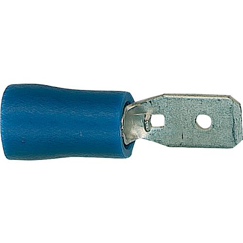 Male crimp, blue, half insulated Standard 1