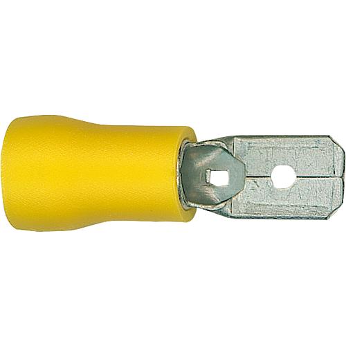 Male crimp, yellow, half insulated Standard 1