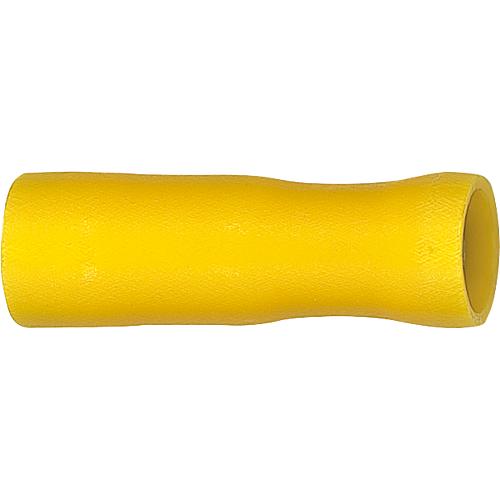 Crimp cylinder terminal, yellow, insulated Standard 1