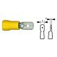 Male crimp, yellow, half insulated Anwendung 1