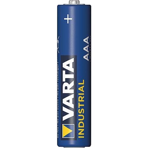 VARTA INDUSTRIAL alkaline battery, MICRO, AAA Standard 1