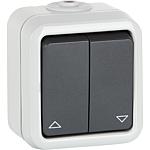 Surface-mounted series push-button PEHA IP44, with symbols grey D 629 T WAB