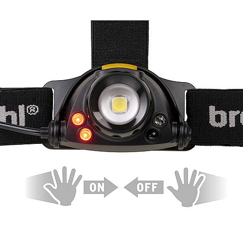 LED head torch Lux PremiumSensor SL400AF, IP44 Anwendung 1