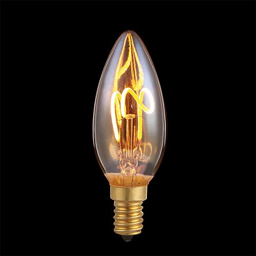 LED Deco/Vintage Ampoule E14, 2,5W, 136 lm, 1800K dimension Ø x h 35x97,6 mm