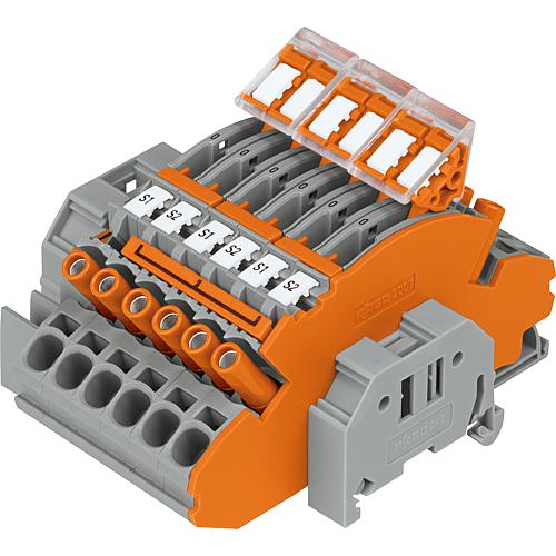 Terminal block for Wago 3-phase current transformer circuit Anwendung 1