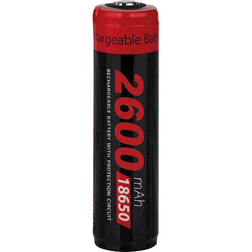 Xcell Li-Ion battery 3.7 V type 18650H, 2600 mAh