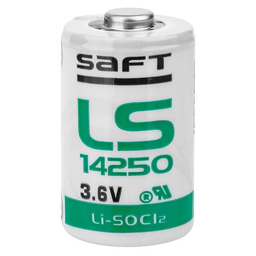 Saft lithium battery 3.6V LS14250 1/2AA - cell