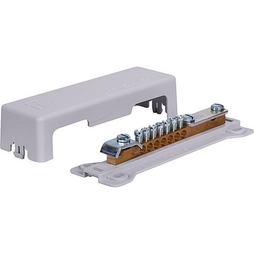 Potential equalisation rail made of polystyrene Standard 1