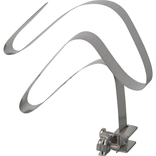 Earth strap clamp, stainless steel V2A external Standard 1