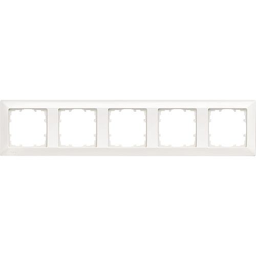 Frame, DELTA LINE, electric white (RAL 1013) series I-system Standard 5