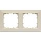 Frame, DELTA LINE, electric white (RAL 1013) series I-system Standard 2