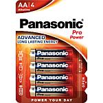 Piles alcalines Panasonic PRO Power