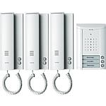 Door intercom system Ritto Entravox 3 res. unit, white/white